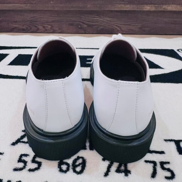 Common Projects Plain Toe Derby 0506 White Black Sole main image 4